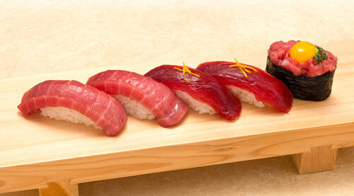 〈手軽な5貫〉鮪づくし