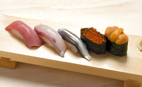 〈手軽な5貫〉特選にぎり