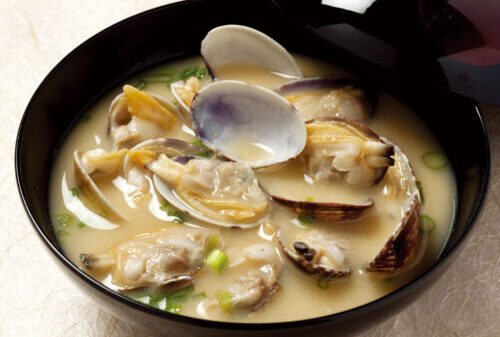 本日の貝のお椀