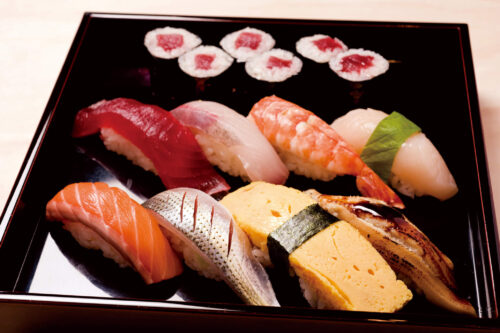 晴海にぎり(お椀付)