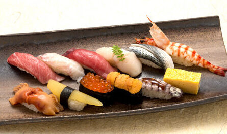 築地特撰にぎり(お椀・デザート付)