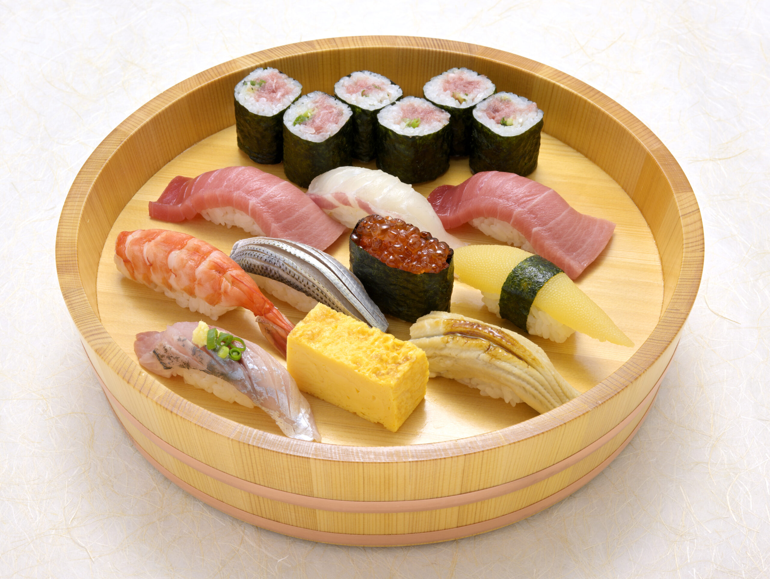 築地にぎり（お椀・茶碗蒸付）