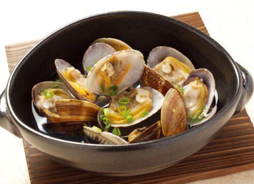 あさり酒蒸し