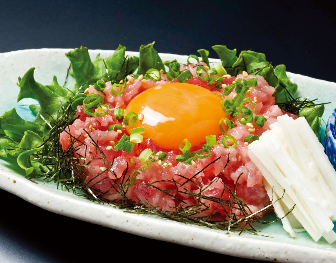 天然本鮪のとろたたき