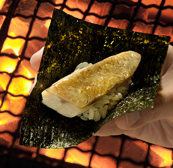 のどぐろ焼き挟み巻