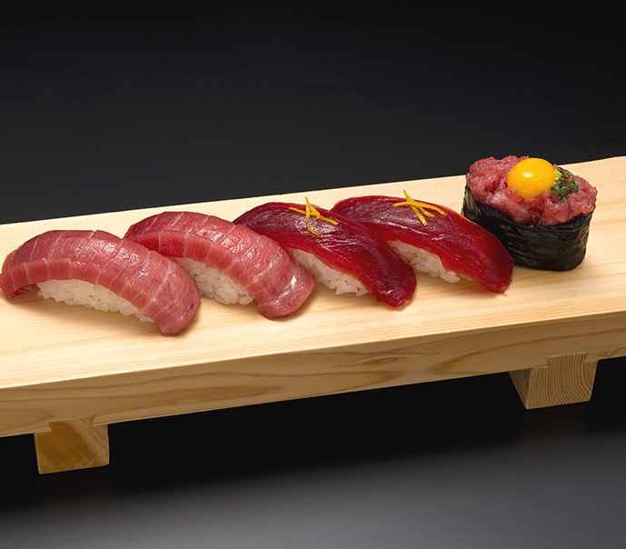 鮪づくし5貫